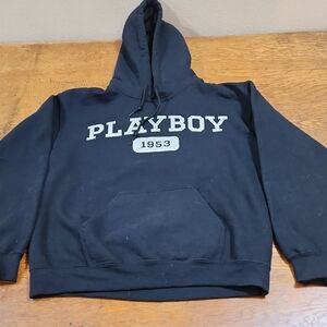 Playboy Black And White Hoodie 1953 XS